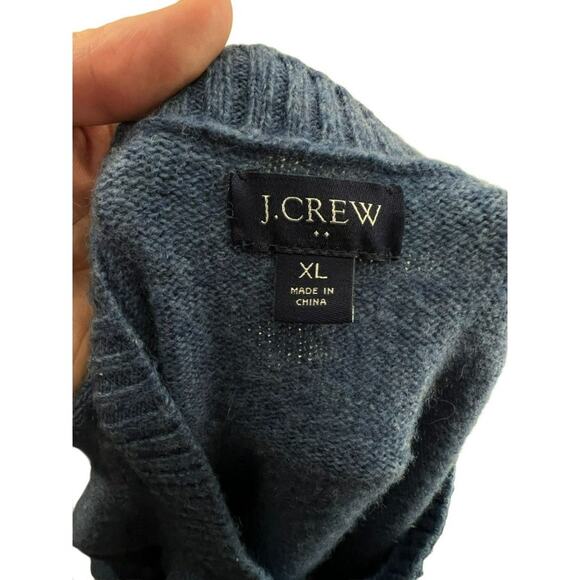 J. Crew Men's Crewneck Sweater Supersoft Wool Blend Xlarge AA027 - Picture 3 of 5